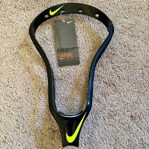 Nike Vapor Lacrosse Head Black with Neon Accents